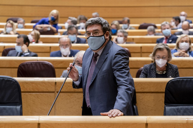 El ministro de Inclusión, Seguridad Social y Migraciones, José Luis Escrivá, en una imagen de archivo.