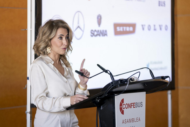 La ministra de Transportes, Movilidad y Agenda Urbana, Raquel Sánchez