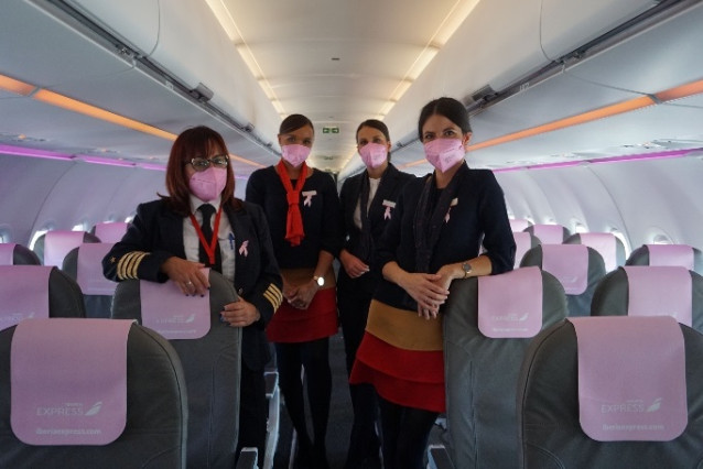 Iberia Express donará parte de la venta de sus billetes a la Asociación de Lucha contra el Cáncer de Máma