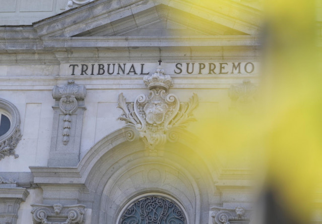 Fachada del Tribunal Supremo