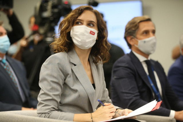 La presidenta de la Comunidad de Madrid, Isabel Díaz Ayuso