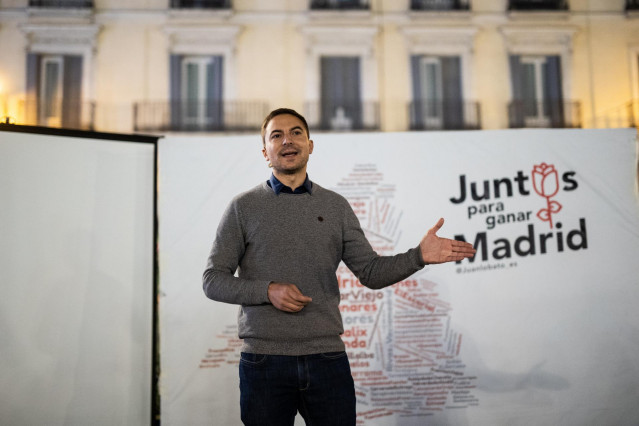 Juan Lobato, secretario general del PSOE-M