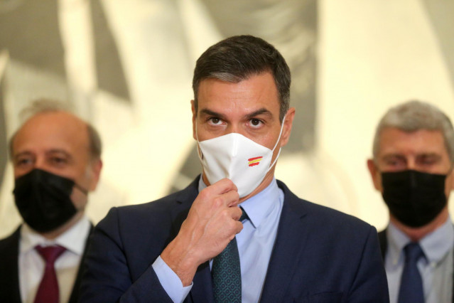 El presidente del Gobierno, Pedro Sánchez