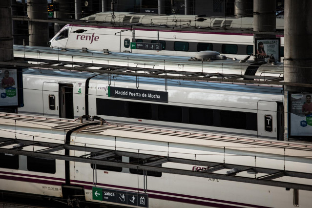 Trenes de la estación de Atocha