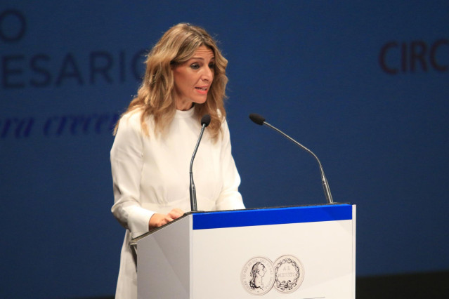 La vicepresidenta segunda del Gobierno y ministra de Trabajo y Economía Social, Yolanda Díaz,  en una imagen de archivo.
