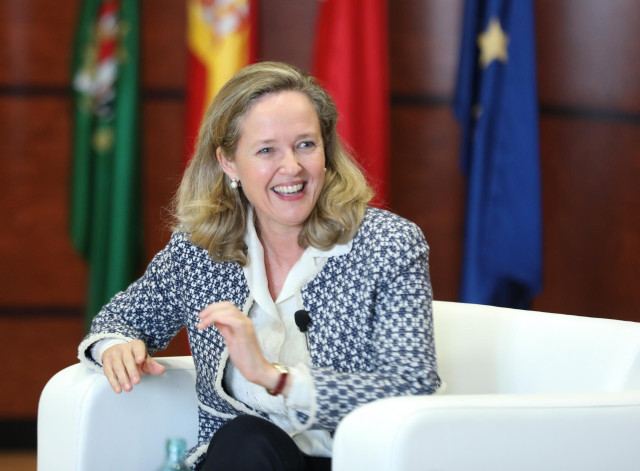 La vicepresidenta primera y ministra de Asuntos Económicos, Nadia Calviño.