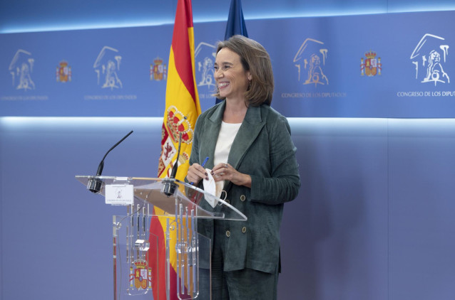 La portavoz parlamentaria del PP, Cuca Gamarra