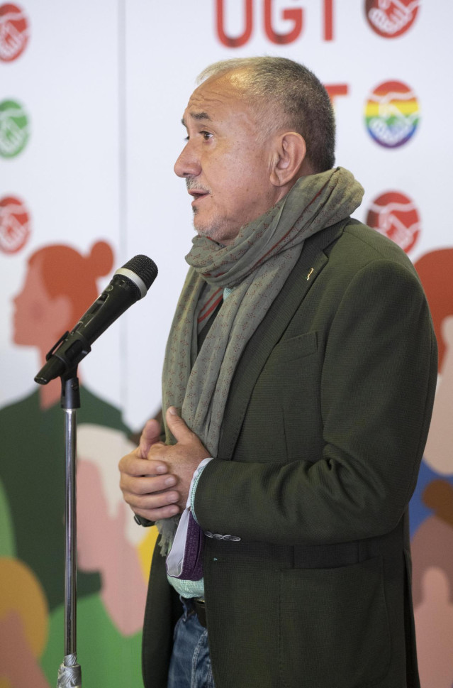 El secretario de UGT, Pepe Álvarez