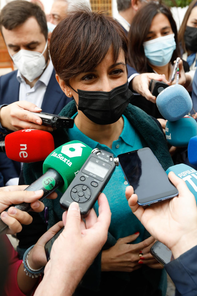 La portavoz del Gobierno y ministra de Política Territorial, Isabel Rodríguez