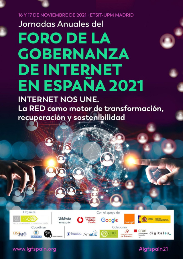 Carme Artigas y Roberto Sánchez participarán en las jornadas del Foro de la Gobernanza de Internet