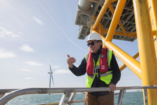 Archivo - Economía/Empresas.- Iberdrola invertirá más de 7.100 millones en Reino Unido, en el complejo eólico marino East Anglia