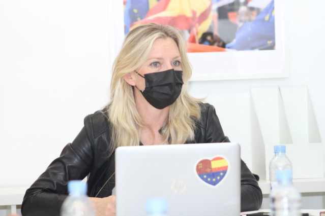 La coordinadora autonómica de Ciudadanos, María José Ros Olivo
