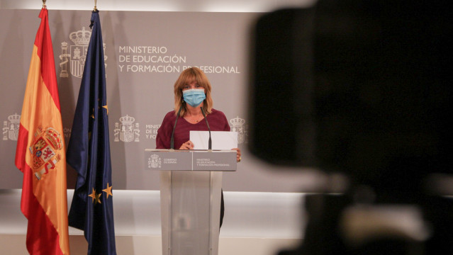 Archivo - La ministra de Educación y Formación Profesional, Pilar Alegría, en una foto de archivo.