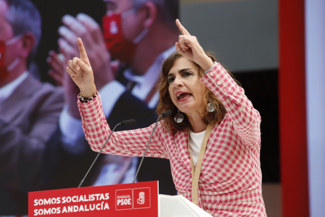 La ministra de Hacienda, María Jesús Montero.
