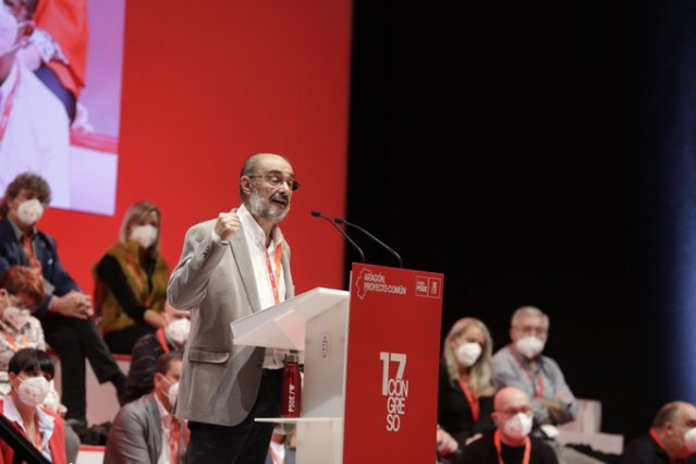 El presidente de Aragón: 