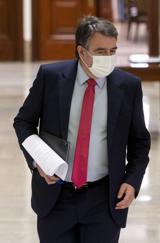 El portavoz parlamentario del PNV, Aitor Esteban,