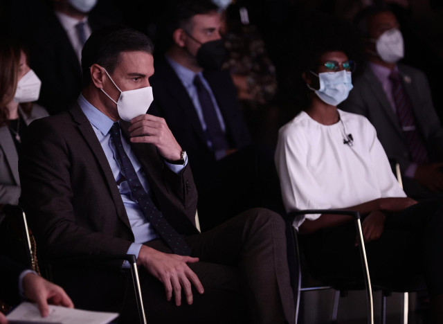 El presidente del Gobierno, Pedro Sánchez, participa en el acto conmemorativo del 70º aniversario de la Convención de Ginebra de 1951 sobre el Estatuto de los Refugiados