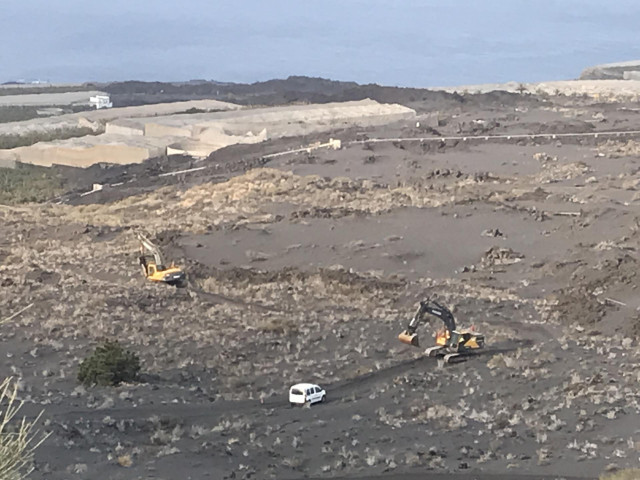 Empiezan las obras para habilitar una vía rápida entre Puerto Naos y Las Manchas