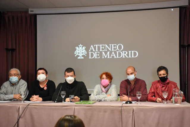 Rueda de prensa en la que se ha presentado el manifiesto