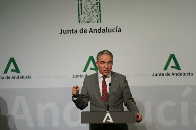 Elías Bendodo, este miércoles