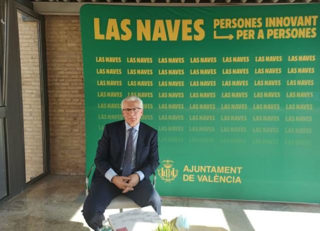 El exjuez Baltasar Garzón en Las Naves de València.