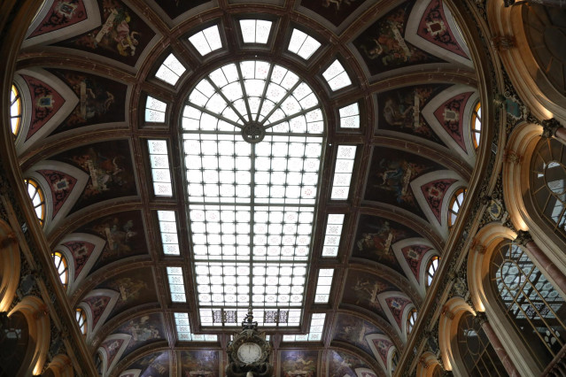 Interior del Palacio de la Bolsa