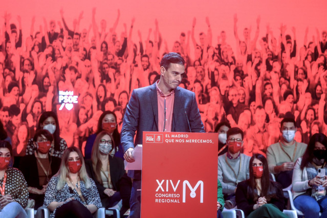 El presidente del Gobierno, Pedro Sánchez