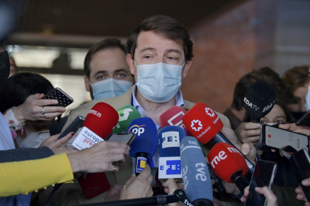 El presidente de Castilla y León, Alfonso Fernández Mañueco