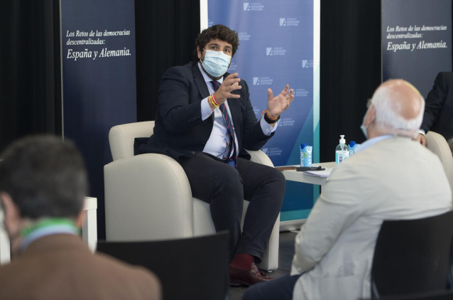 Archivo - El presidente de la Región de Murcia, Fernando López Miras.