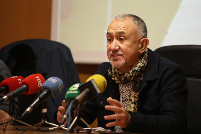 El secretario general de UGT, Pepe Álvarez.