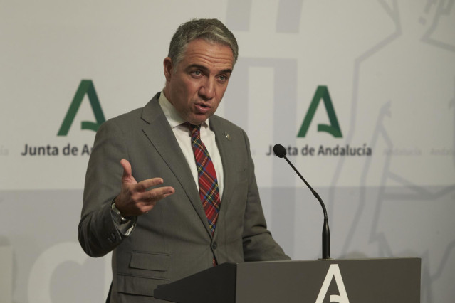 El consejero de presidencia, Elías Bendodo, en una fotografía de archivo