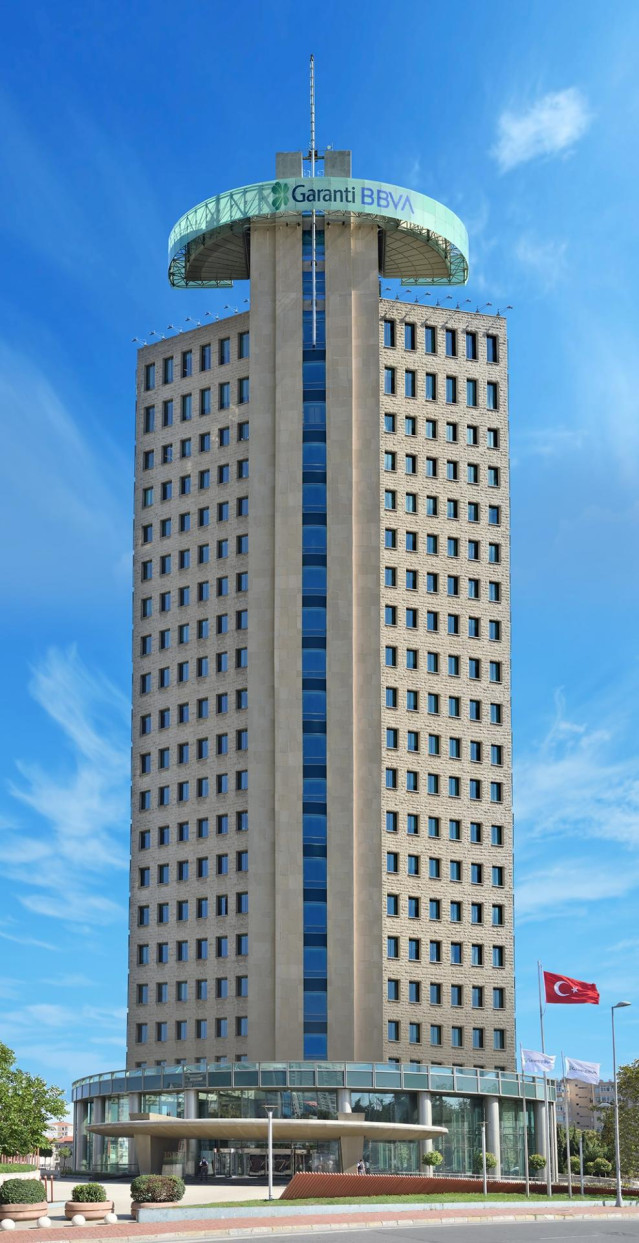 Archivo - Sede de Garanti BBVA en Turquía.
