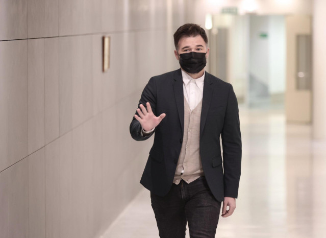 El portavoz parlamentario de ERC, Gabriel Rufián.