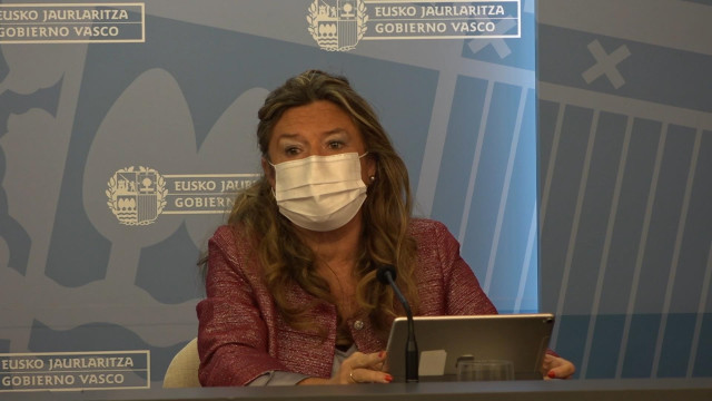 La consejera de Salud del Gobierno vasco, Gotzone Sagardui