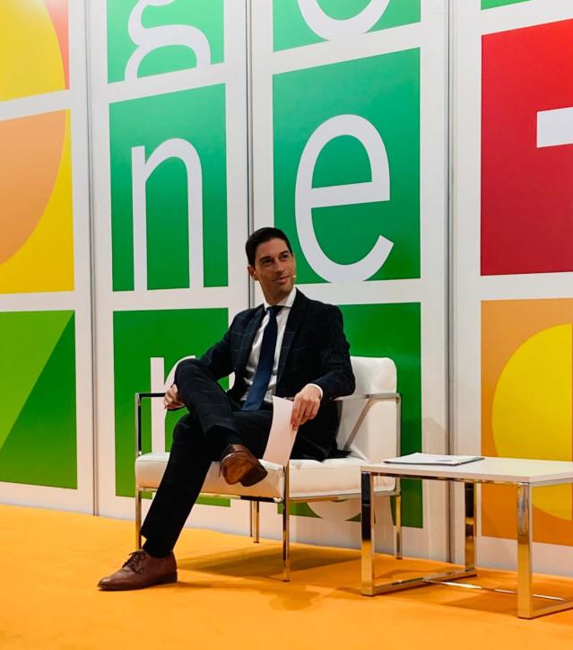 El director del área de Hidrógeno de EnerHi, César Álvarez