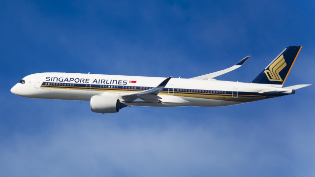 Archivo - Avión de Singapore Airlines.