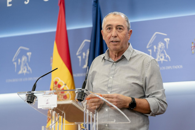 El portavoz de Compromís en el Congreso, Joan Baldoví