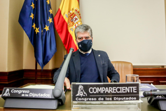 El ex director general de la Policía Ignacio Cosidó comparece en la comisión de investigación de la operación ‘Kitchen’ del Congreso