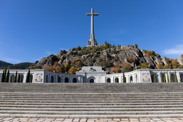 El complejo monumental del Valle de los Caídos.