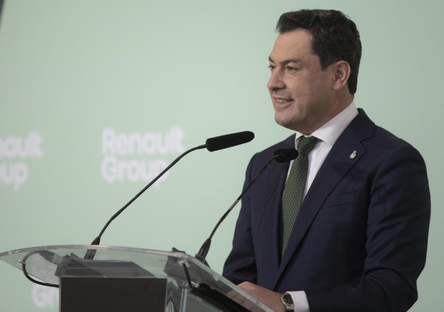 El presidente de la Junta de Andalucía, Juanma Moreno, en una foto de archivo.