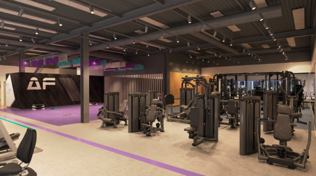 Gimnasio de la cadena Anytime Fitness