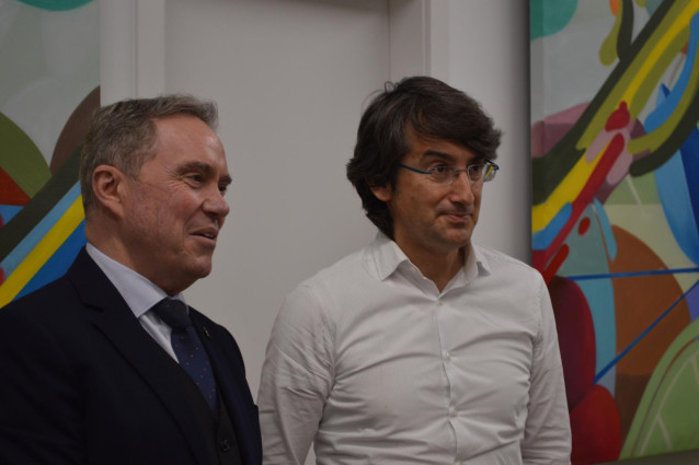 Manel Simon y Joan Serentill.