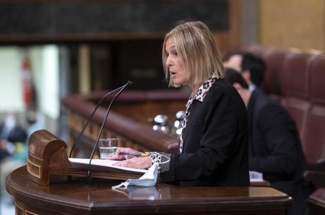 La diputada del PNV, Idoia Sagastizabal.
