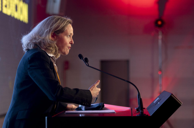 La vicepresidenta primera y ministra de Asuntos Económicos y Transformación Digital, Nadia Calviño.