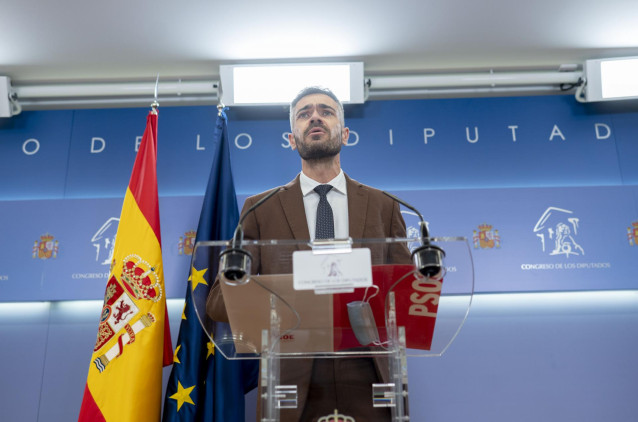 El portavoz del PSOE, Felipe Sicilia