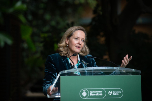 La vicepresidenta primera y ministra de Asuntos Económicos y Transformación Digital, Nadia Calviño