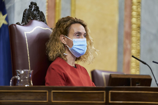 La presidenta del Congreso, Meritxell Batet.