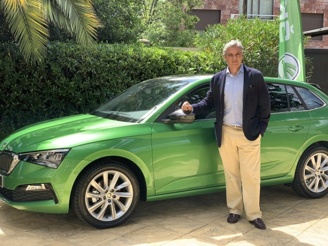 Archivo - Fidel Jiménez de Parga, director general de Skoda en España