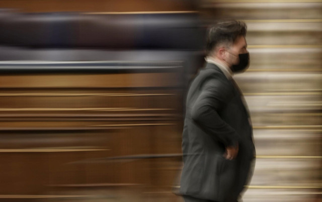 El portavoz parlamentario de ERC, Gabriel Rufián.