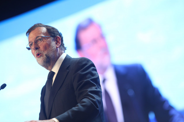 Archivo - Mariano Rajoy en el Congreso del PP